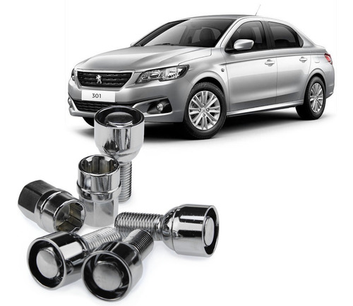 Birlos De Seguridad Peugeot 301 Allure Active Modelos 13-20