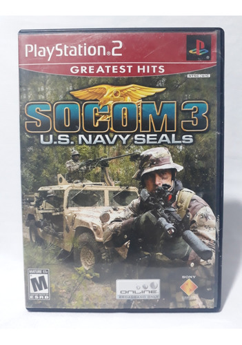 Socom 3 Us Navy Seals Para Playstation 2 Ps2 Socom Iii