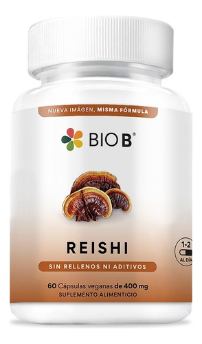 Bio B 60 Cápsulas Hongo Reishi Sabor N/A