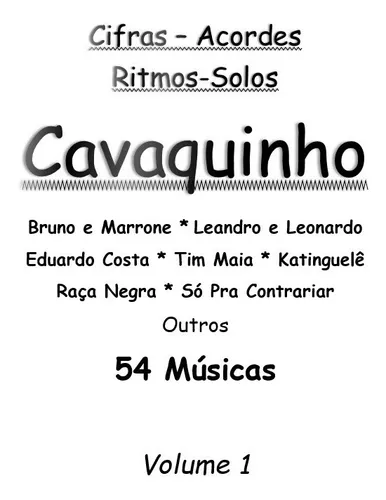 como tocar cavaquinho facil  Cavaquinho, Cifras, Cifras de musicas