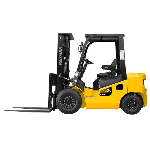 Empilhadeira Diesel Netmak D2547 2,5 Ton Torre Triplex 4,7m