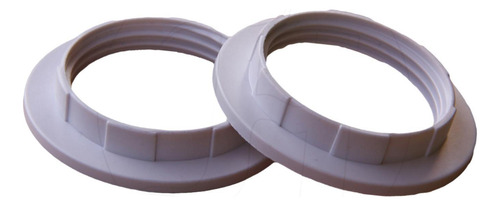 2pcs Lâmpada Tonalidade Anéis De Lâmpada De Branco