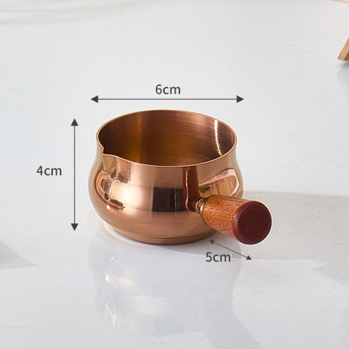 Copo De Molho De Aço Inoxidável, Tigela De M Rose Gold