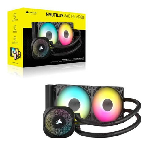 Refrigeración Liquida Corsair Nautilus 240 Rs Argb
