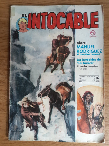 Cómic El Intocable Año 3 Número 131 Editora Nacional Quimantú 1971