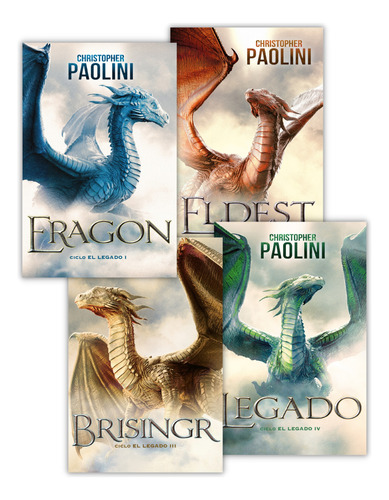 Pack Eragon (saga El Legado) - Christopher Paolini