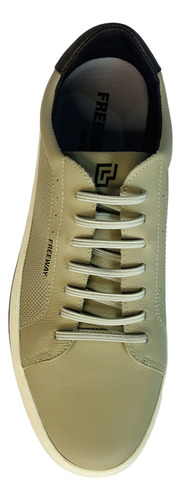 Zapatillas Hombre Cuero Cordón Elástico Freeway Link 01