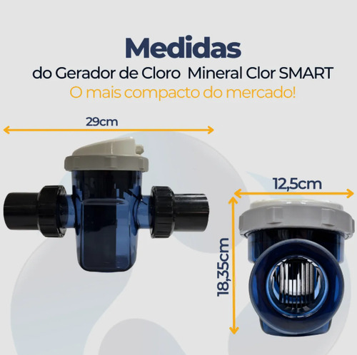 Gerador De Cloro Smart 150 30 G/h 13mil L Prod.disponível