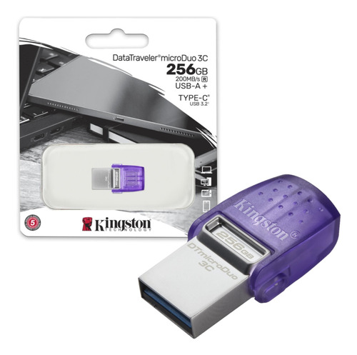 Memoria Usb Kingston Duo 256gb