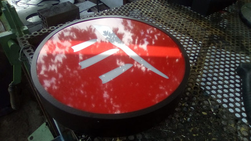 Logo Acrilico Nueve De Julio