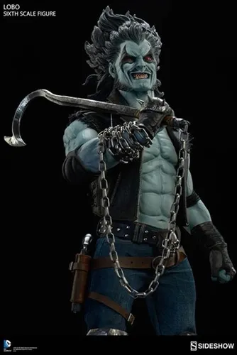 Lobo - Dc Comics 1/6 - Sideshow - Com Brinde Surpresa Lobo - Dc Comics 1/6 - Sideshow - Com Brinde Surpresa