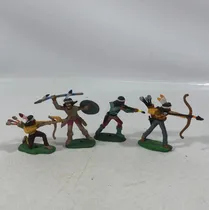 Comprar Lote Forte Apache 4 Índios Gulliver Anos 80 Gulliver