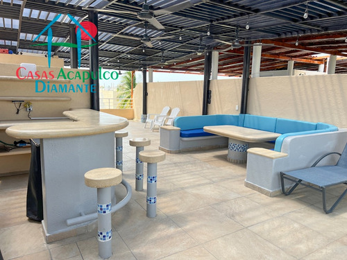 Cad Marina Diamante Storm F 05. Penthouse Moderno Con Roof Garden Y Jacuzzi: Tu Escape Privado En Acapulco