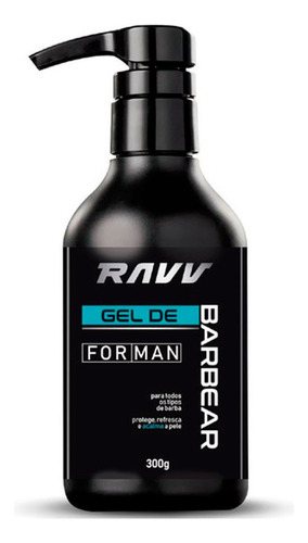 Gel De Barbear Ravv 300g