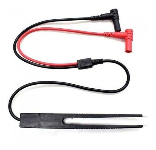 Pinza De Prueba Smd Para Tester Dijital Puntas Cable En Full