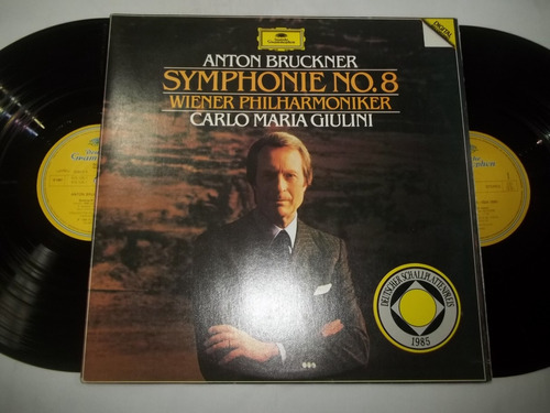 Lp Vinil - Anton Bruckner - Symphonie No. 8 Carlo Maria 