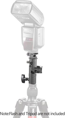 Soporte flash blitzneige relámpago-soporte para sombrilla-B tipo para cámara relámpago aufsteckblit