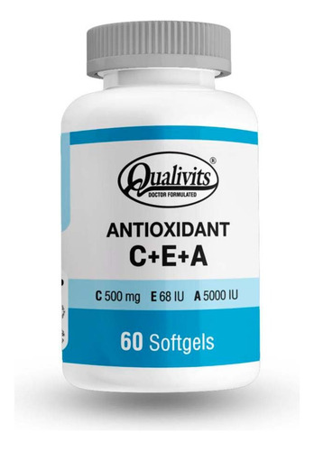 Antioxidante C + E + A X 60 Cap Qualivits® | Multivitaminico