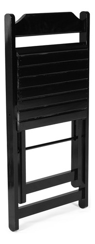 Kit 10 Conjuntos Mesa Bar 1.20 X 70 C/ 4 Cadeiras Dobráveis Cor Preto Desenho od Tecido das Cadeiras Não Possui Móveis Britz