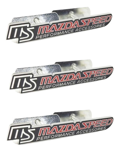 Emblema Mazda Speed Frontal Apernado