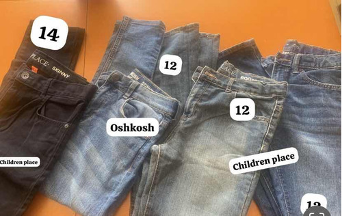 Pantalones Usados Para Niños Originales