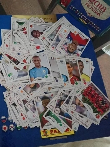 Imagen 2 de 10 de Panini Rusia 2018 - Figuritas, Figuras Mundial Rusia 2018