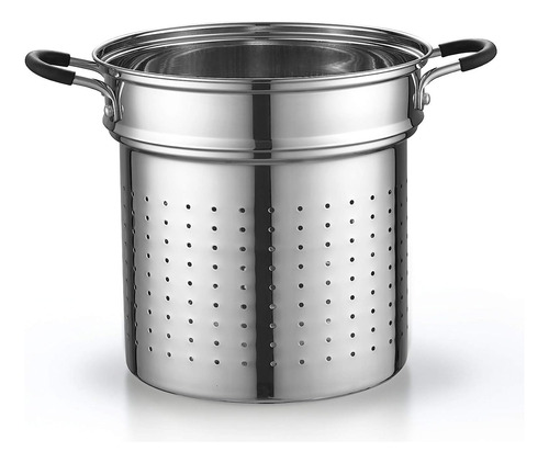 Cook N Home Cocedor De Pasta De Acero Inoxidable De 4 Pie...