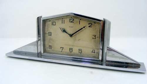 Reloj Art Deco 8 Dias De Mesa