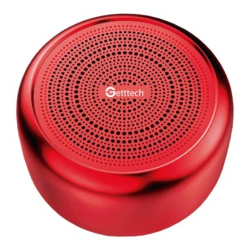 Bocina Getttech Gam-31501r Melodic Bluetooth Microsd Rojo