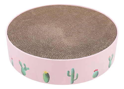 Pet Cat Scratcher Pad Scratching Board Grind Claws Rosa
