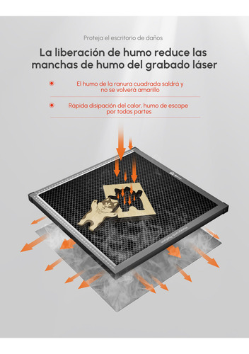 Algolaser Plataforma De Panal De Abe Para Grabado Láser