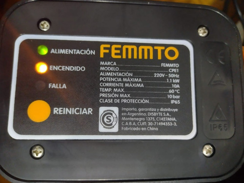 Imagen 6 de 7 de Presurizador Control Presion Inteligente Automatico Agua