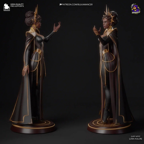 Mel Medarda Arcane Lol Game Figura Resina 24cm