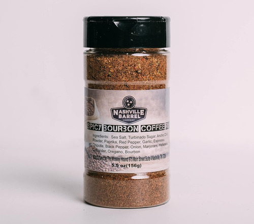 10 Piezas De The Whiskey Hound - Spicy Bourbon Coffee Rub Bb