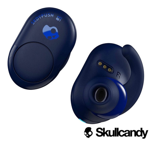 Audífonos in-ear gamer inalámbricos Skullcandy Push índigo