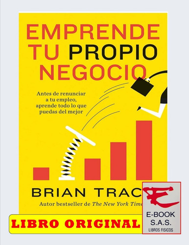 Emprende Tu Propio Negocio/ Brian Tracy( Solo Nuevos)