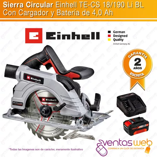 Sierra circular a batería DEXTER BRL, 20V ø 190 mm