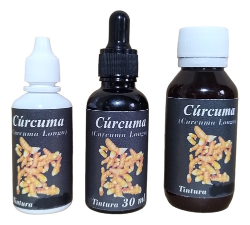 Tintura Cúrcuma Longa Activada 125 Ml Kit Básico