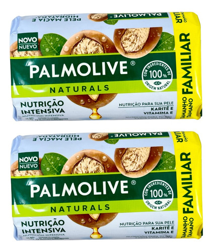 Jabón De Tocador Nutricion Intensiva 150g Palmolive Pack X2u