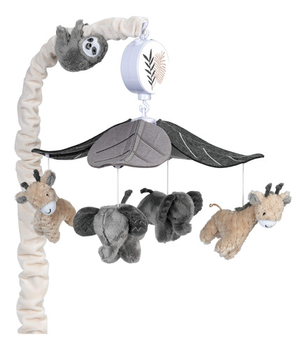 Lambs & Ivy Baby Jungle Animals - Cuna Musical De Animales G