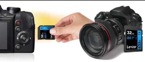 Imagem 2 de 3 de Cartão De Memória Sdhc 32gb Lexar High-performance 633x 95mb