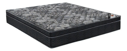 Cama Box E Colchão Iso Nanolastic (158x198) - Ortobom Cor Preto