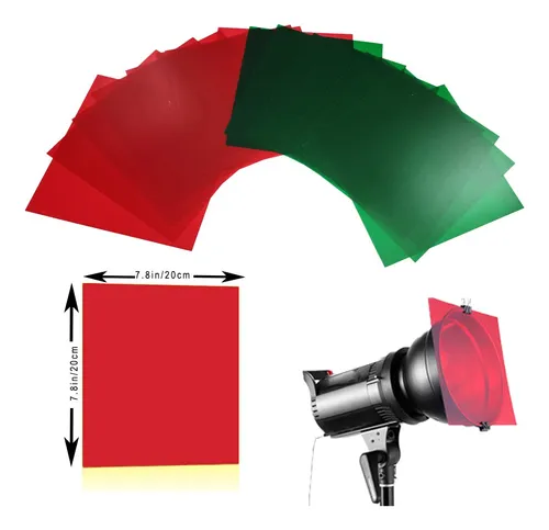 Filtro De Iluminación Universal Flash Gels Ts-1 De 7.8 X 7