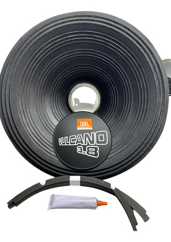 Kit Reparo Jbl Vulcano 18 3.8 4 Ohms Completo + Cola