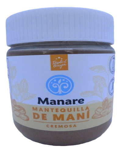 Mantequilla De Maní - Manare 250g.