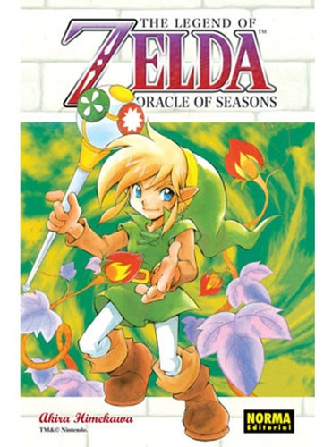 The Legend Of Zelda No. 6: Oracle Of Seasons, De Akira Himekawa. Serie The Legend Of Zelda Editorial Norma Comics, Tapa Blanda En Español, 2011