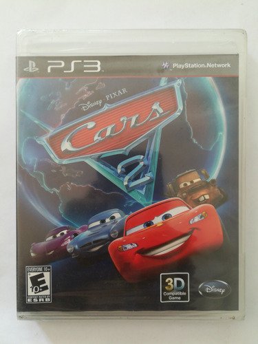 Cars 2 Disney Pixar Ps3 100% Nuevo, Original Y Sellado