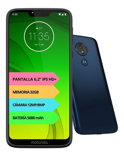 Moto G7 Power 32 GB ice violet gradient 3 GB RAM - Excelente (Reacondicionado)
