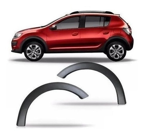 Moldura Guardabarro Del. Izquierda Original Sandero Stepway