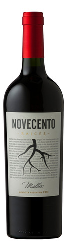 Dante Robino Novecento Raíces - Tinto - Malbec - Botella - Unidad - 1 - 750 mL